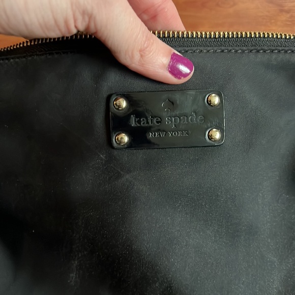 Kate Spade ♠️ Black Shoulder Purse - Picture 2 of 8